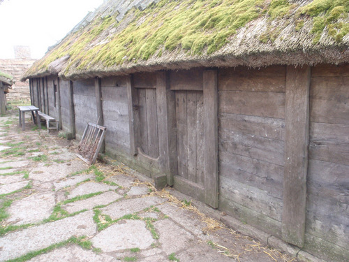 Viking Fortress Interior Structures.